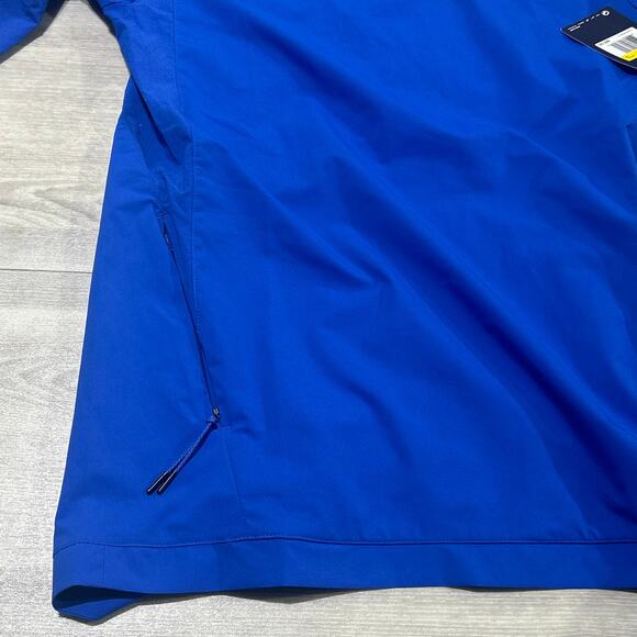 NWT Nike 3/4 Sleeve Baseball Batting Cage Jacket Blue Size S - Picture 5 of 6